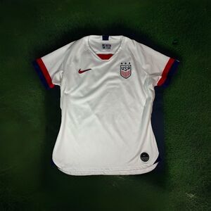 Nike USWNT USA US Soccer 3 Star 2019 World Cup Jersey - Women’s L